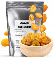MORELE jasne SUSZONE naturalne świeże MORELA 1kg