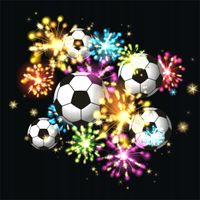 Fototapeta dla dzieci 3D piłka na ścianie 260X180