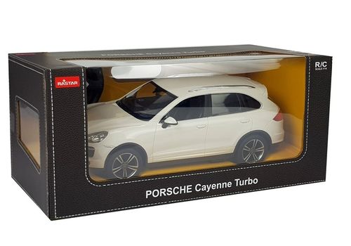 Auto R/C Porsche Cayenne Rastar 1:14 Białe na Arena.pl