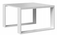 Ława / Stolik Kawowy Do Salonu Biała 67 cm MODEMO TS - 6 Kolorów