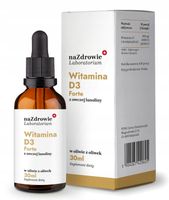 Na Zdrowie WITAMINA D3 FORTE 4000 iu w kroplach