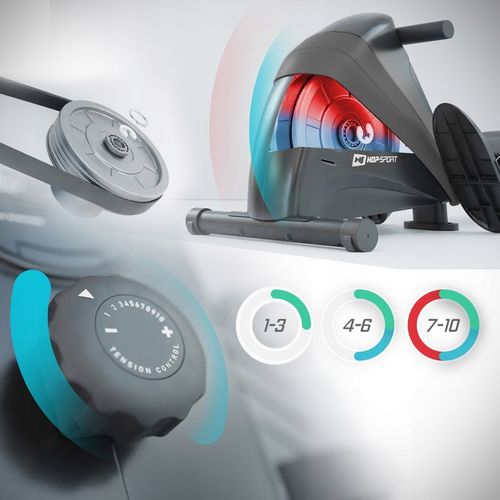 Wioślarz magnetyczny treningowy ergometr wioślarski składany stacjonarny na Arena.pl