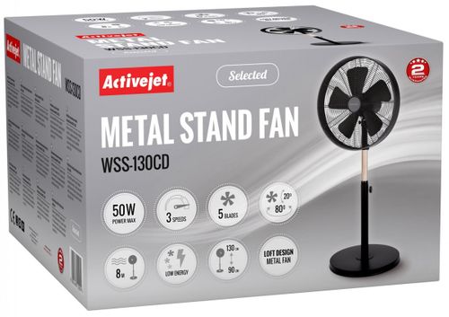 Wentylator stojący Activejet Selected WSS-130CD na Arena.pl