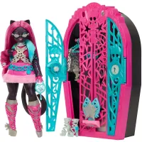 Monster High. JBG82 Straszysekrety. Catty Noir + akcesoria