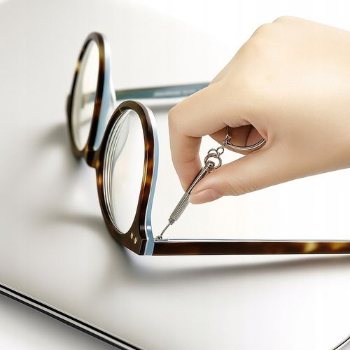 Zestaw do Naprawy Okularów Komplet Naprawczy Noski Śrubki Śrubokręt na Arena.pl