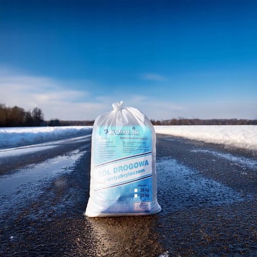 SÓL DROGOWA 20 kg CHLOREK SODU Antyzbrylacz SKUTECZNA SÓL NA DROGI na Arena.pl