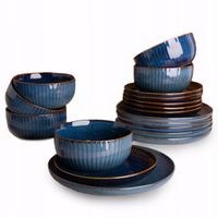 Serwis obiadowy Altom Design Reactive Stripes 18 szt.