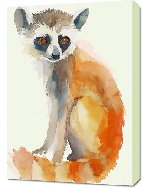 Obraz 50x70cm Lemurek zdjęcie 1