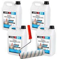 Szkło Wodne 20L Potasowe 100% Wałek Malarski