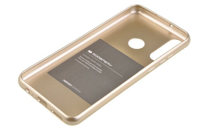 Etui Mercury Goospery Jelly Case do Huawei Y6p złoty zdjęcie 3