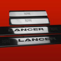 Listwa progowa MITSUBISHI LANCER MK5 INSPIRE Stal nierdzewna 304 połysk 4s