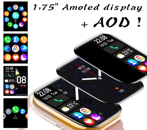 smartwatch damski rubicon rncf31 black na Arena.pl