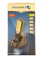 HOGERT LAMPA WARSZTATOWA Z BAZĄ USB LED AKUMULATOR