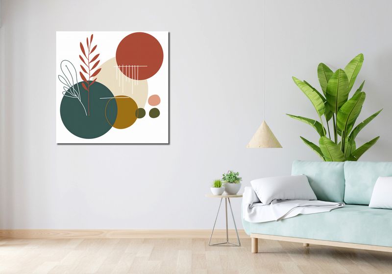 Obraz 90x90cm Rytm Warkotu zdjęcie 2