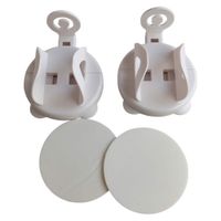 Uchwyt na szczoteczki do zębów naścienny do łazien