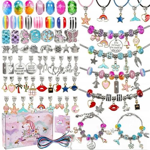 ZESTAW DO ROBIENIA BRANSOLETEK NASZYJNIKÓW PREZENT na Arena.pl