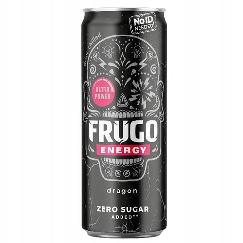 24x Frugo Energy Dragon Gazowany napój 330 ml na Arena.pl