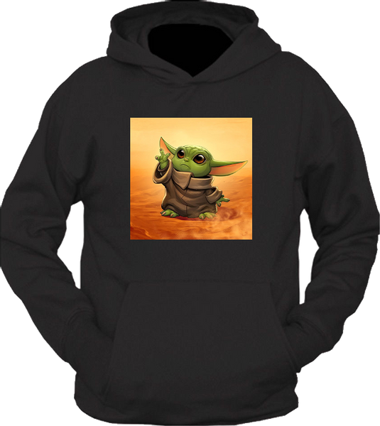 Bluza z kapturem Baby Yoda zdjęcie 1