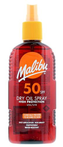 Malibu SPF50 Olejek Brązujący 200ml + Balsam Po Opalaniu 200ml na Arena.pl