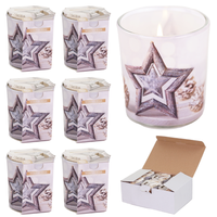 Świeca zapachowa SN72S, 6 szt., Winter Star