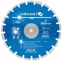 TARCZA DIAMENTOWA LASER 350/25,4 HOGERT HT6D748