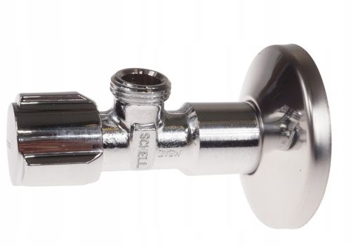 ZAWÓR KĄTOWY ODCINAJĄCY KOMPAKTOWY DO BATERII 1/2x3/8 SCHELL na Arena.pl