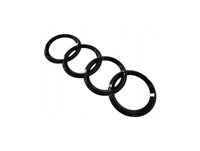Audi naklejka na klapę bagażnika EMBLEMAT Audi 192mm czarny