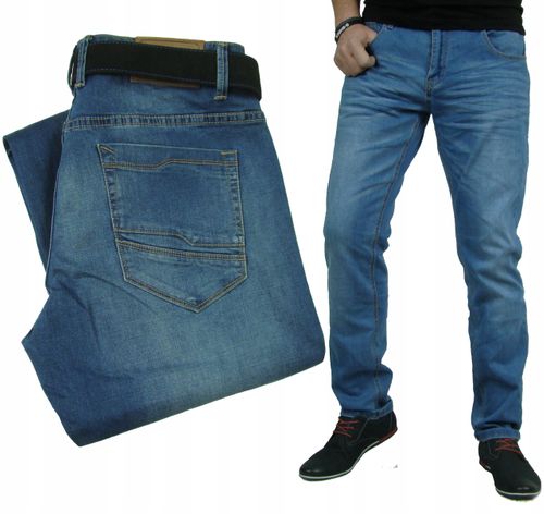 Spodnie regular fit pas 92cm Redstar 33/34 -652 na Arena.pl