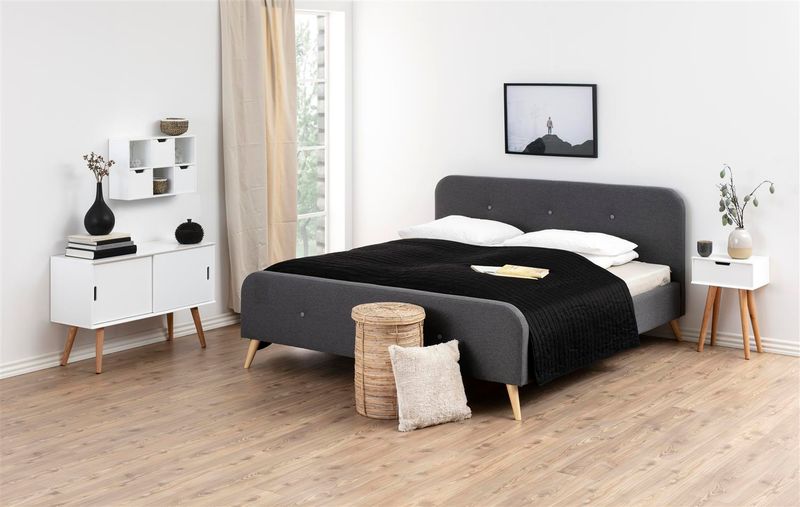 Szafka nocna Mitra biały/naturalny zdjęcie 2