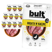 BULT mokra karma dla psa Kaczka saszetka 12x500g