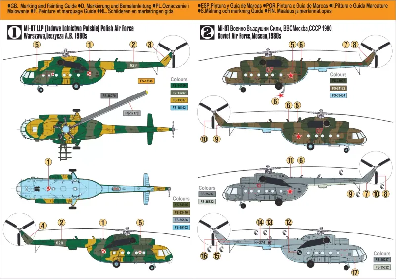 Mil Mi-8T HIP, F-05, 1:72 zdjęcie 3