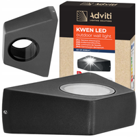 LAMPA ŚCIENNA KINKIET ZEWNĘTRZNY LED ELEWACYJNY 6W