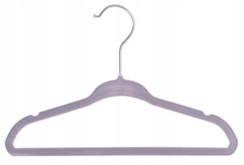 Wieszak welurowy Mini Girl komplet 30 sztuk zdjęcie 5