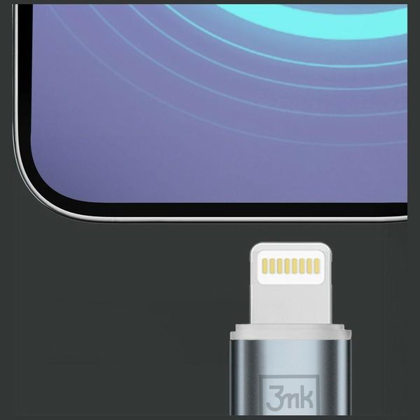 kabel 3mk hyper cable n-series usb-c do  lightning 3m pd 3.0 9v/3a zdjęcie 5