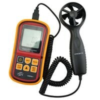 ANEMOMETR WIATROMIERZ MIERNIK WIATRU Z TERMOMETREM