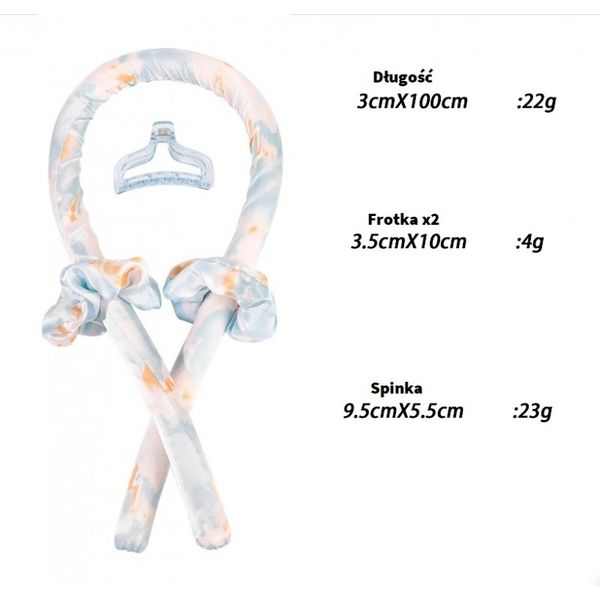 Lokówka Do Kręcenia Włosów Loków Wałek Papiloty W Pudełku O512Wz1 zdjęcie 3