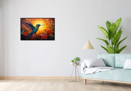 Plakat 86,4x56,8cm Koliber Barw na Arena.pl