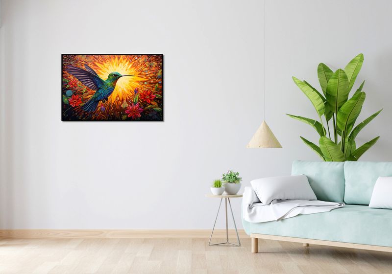 Plakat 86,4x56,8cm Koliber Barw zdjęcie 4
