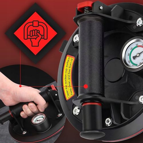 2X PRZYSSAWKA UCHWYT DO PŁYTEK GLAZURY SZYB 220KG Z POMPKĄ I na Arena.pl