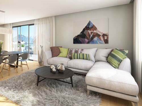 60301 Obraz na płótnie GÓRA 3D GEOMETRYCZNY na Arena.pl