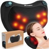 MASAŻER PODUSZKA MASUJĄCA SHIATSU DO PLECÓW KARKU NÓG CIAŁA GRZEJĄCY