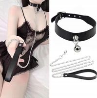 2 x Gadżety Erotyczne Obroża Smycz Uprząż BDSM Choker
