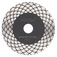 tarcza diamentowa 125mm łusta - dedh1032