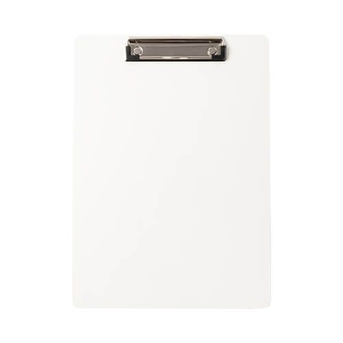 Plastikowy clipboard A4 do sublimacji zdjęcie 1
