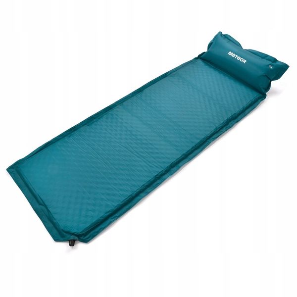 MATA SAMOPOMPUJĄCA METEOR KARIMATA POKROWIEC NAMIOT BIWAK KEMPING 200 CM zdjęcie 2