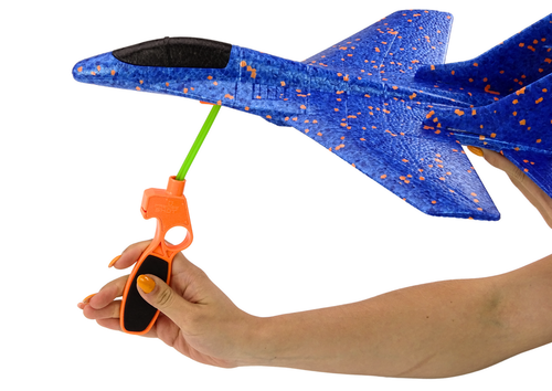 DLA DZIECI SAMOLOT MYŚLIWIEC STYROPIANOWY Z PROCĄ WYRZUTNIA na Arena.pl