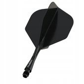 SHAFTY PIÓRKA SYSTEM WINMAU FUSION CZARNY SHORT