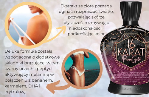 Designer Skin 16 Karat Rose Gold Bronzer 400ml na Arena.pl