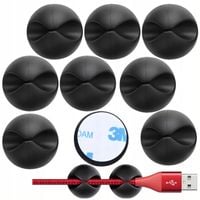 Uchwyt do Kabli Uchwyty Samoprzylepny do Kabli na Kable do Mocowania