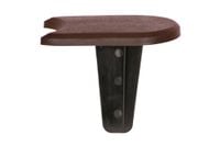 Palisada ogrodowa niska IPAK1 | Brązowy